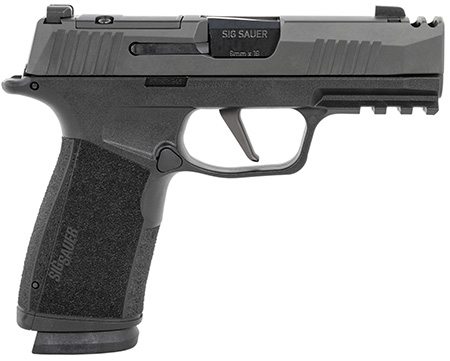 Sig Sauer 365XCA-9-COMP P365-XMACRO  9mm Luger 3.10" 17+1, Black, Steel Slide with Optic Cuts  &  Integrated Compensator, XRAY Sights