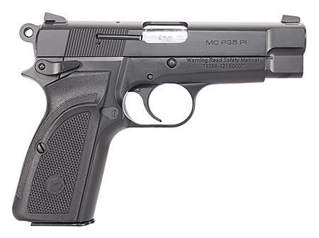 EAA GIRSAN 390440 MCP 35 PI 9mm Luger 15+1 3.88" Stainless Steel Barrel, Matte Black Serrated Slide, Matte Black Steel Frame w/Beavertail, Black Checkered Polymer Grips, Ambidextrous