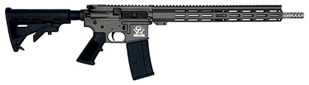 Great Lakes Firearms GL15223SSTNG AR-15  223 Wylde 16" Stainless 30+1, Tungsten Rec, Black Stock  &  Grip