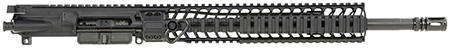 Spikes Tactical  Midlength  Complete 5.56x45mm NATO 16", Black,  12" Picatinny Handguard, A2 Flash Hider