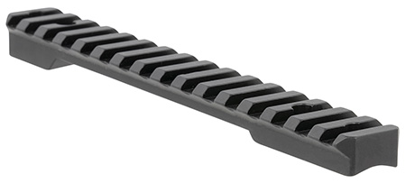 Talley PLM258763 Fierce Picatinny Rail  Black Anodized Long Action 20 MOA