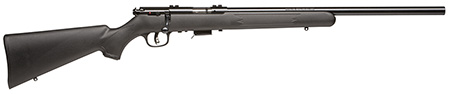 Savage Arms 96700 93R17 FV Full Size 17 HMR 5+1 21" Matte Blued Button-Rifled Carbon Steel Heavy Barrel, Matte Blued Carbon Steel Receiver, Factory-Installed Scope Bases, Matte Black Synthetic Stock,