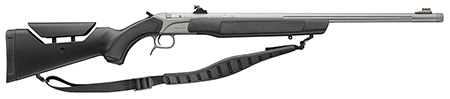 CVA PR3241S Accura MR-X 50 Cal 209 Primer 26" Matte Fluted Stainless Steel Threaded Barrel, Drilled  &  Tapped Stainless Steel Receiver, Adjustable Black Synthetic Stock