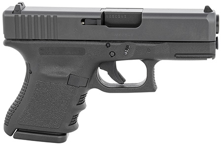 Glock UF2950201 G29 Short Frame 10mm Auto 3.78" Barrel 10+1, Black Frame  &  Slide, Finger Grooved Rough Textured Grip, Safe Action Trigger (US Made)