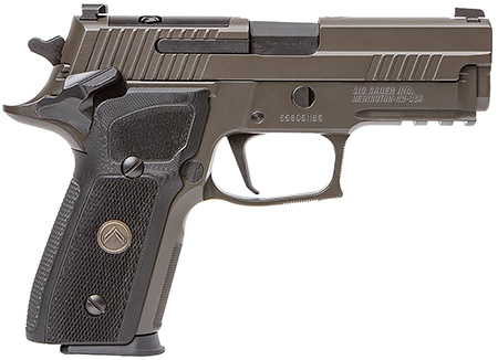 Sig Sauer E29R9LEGIONSAOR2 P229 Compact Legion SAO 9mm Luger 3.90" 15+1, Legion Gray Cerakote, Picatinny Rail/Beavertail Frame, Romeo 1 Cut Slide, Black G10 Grip, Night Sights