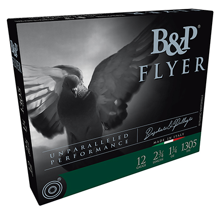 B & P 12B14P8 Competition Flyer 12Gauge 2.75" 1 1/4oz 8Shot 10 Per Box/10 Case