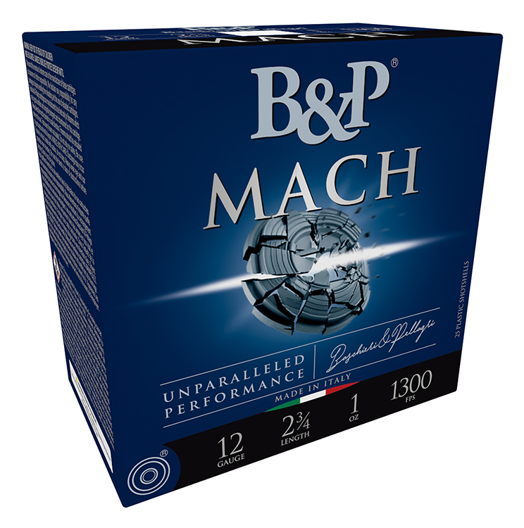 B & P 12B1F2H7 Competition F2 Mach 12Gauge 2.75" 1oz 7.5Shot 25 Per Box/10 Case