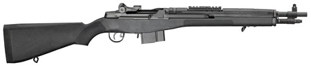 Springfield Armory AA9126NT M1A Scout Squad *NY Compliant 7.62x51mm NATO 10+1 18" Black Parkerized Carbon Steel Barrel, Black Parkerized Picatinny Rail Steel Receiver, Black Synthetic Fixed Stock