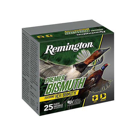 Remington Ammunition R20509 Premier Bismuth  20Gauge 2.75" 7/8oz 5Shot 25 Per Box/10 Case
