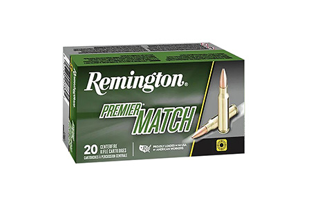 Remington Ammunition 26852 Premier Match 260Rem 140gr Sierra MatchKing BTHP 20 Per Box/10 Case
