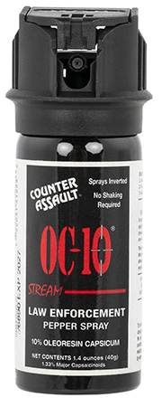 Counter Assault 15067015 Fogger  Capsaicin Range 8-10 ft Black