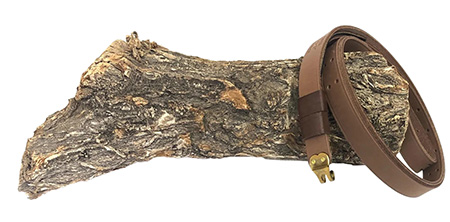 Hunter Company 0210 Whelen  Chestnut Tan Leather w/ Brass Hardware