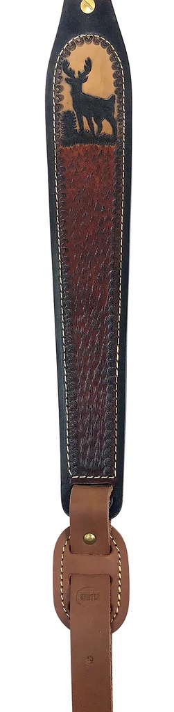 Hunter Company 103 Cobra  Leather/Suede w/ Deer Design