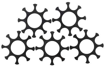 Smith  &  Wesson 3013767 Moon Clip Full 357 Mag 8rd 5 Pack