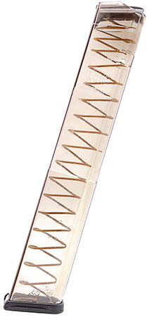 ETS Group GLK22210 Pistol Mags  30rd Extended 40 S&W Compatible w/Glock 22/23/24/27/35 Gen1-4 Clear Polymer