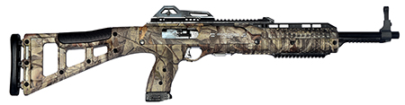 Hi-Point 4095TSWC 4095TS Carbine 40 S&W Caliber with 17.50" Barrel, 10+1 Capacity, Woodland Camo Metal Finish, Woodland Camo All Weather Skeletonized Stock  &  Polymer Grip Right Hand
