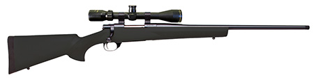 Howa HGP2243B M1500 Gamepro Gen2 243 Win 5+1 22" Blued Steel Barrel, Blued Steel Receiver, Black Hogue OverMolded Synthetic Stock Includes Nikko Stirling GamePro 3.5-10x44mm Scope