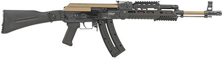Mauser Rimfire 4070026 AK-47  22 LR 24+1 16.50" Barrel w/Flash Hider, Bronze Receiver, Adjustable Rear Sight, Optics Ready Picatinny Rail, Left Side Folding Stock, Ambidextrous Magazine Release
