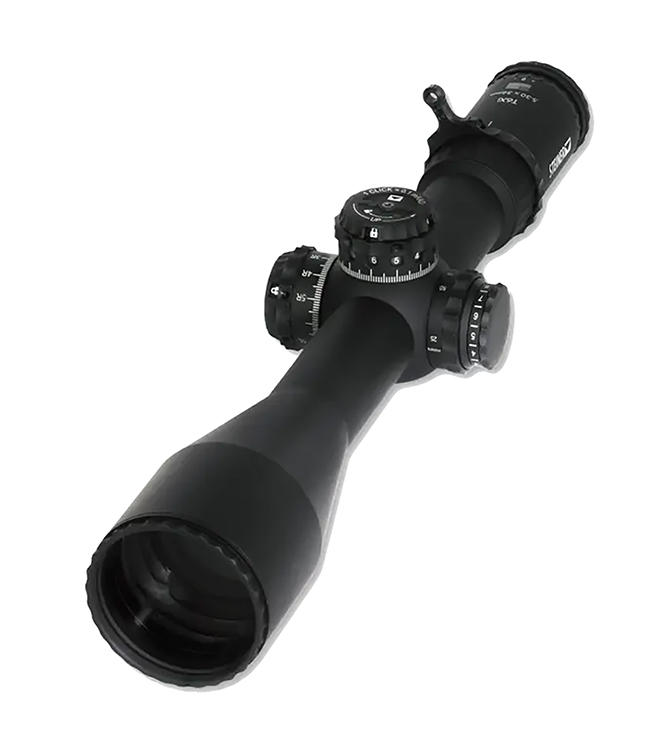 Steiner 5124 T6Xi  Black 5-30x56mm 34mm Tube Illuminated MSR2 MIL Reticle First Focal Plane Features Throw Lever