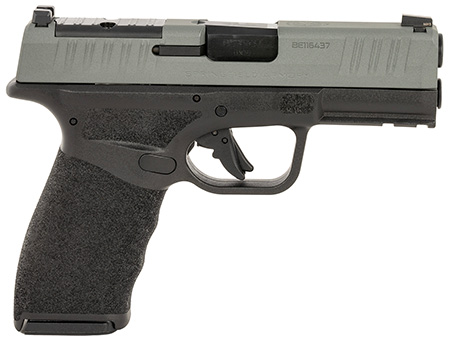 Springfield Armory HCP9379BP0SP Hellcat Pro OSP 9mm Luger 15+1 3.70" Melonite Barrel, Black Polymer Frame w/Picatinny Acc. Rail, Optic Ready Platinum Gray Slide