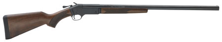 Henry H01520 Single Shot  20 Gauge with 26" Barrel, 3" Chamber, 1rd Capacity, Blued Steel Finish  &  American Walnut Stock Right Hand (Full Size)