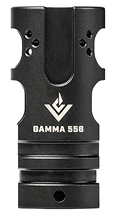 Aero Precision APVG200001A VG6 Gamma 5.56x45mm NATO 1/2"-28 tpi, Black Stainless Steel, 2 Port Brake