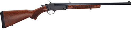 Henry H0154570 Single Shot  45-70 Gov Caliber with 1rd Capacity, 22" Barrel, Overall Blued Metal Finish  &  American Walnut Stock, Right Hand (Full Size)