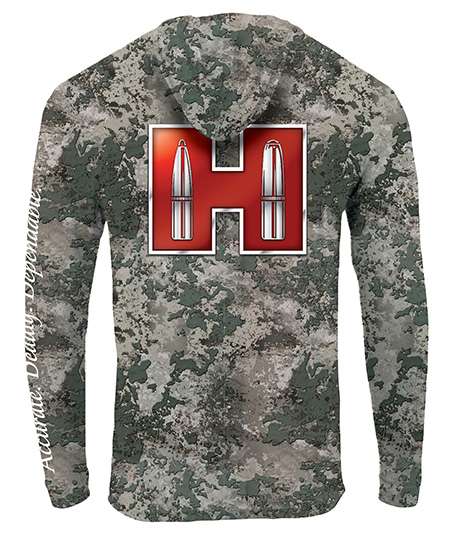 Hornady 99599S Solar Hoodie  Camo Long Sleeve Small