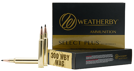 Weatherby B300180TTSX Select Plus  300WthbyMag 180gr Barnes Tipped TSX Lead Free 20 Per Box/10 Case