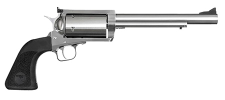 Magnum Research BFR350L7 BFR  350 Legend 6 Shot 7.50" Brushed Stainless Steel Barrel, Stainless Cylinder, Brushed Stainless Steel Frame, Black Rubber Grips, Exposed Hammer