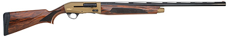 TriStar 24265 Viper G2 Pro Full Size 12 Gauge Semi-Auto 3" 5+1 28" Black Vent Rib Barrel, Bronze Cerakote Steel Receiver, Fixed Turkish Walnut Stock, Beretta/Benelli Mobil Chokes, Right Hand