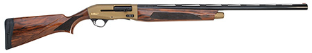 TriStar 24266 Viper G2 Pro Full Size 16 Gauge Semi-Auto 2.75" 5+1 28" Black Vent Rib Barrel, Bronze Cerakote Steel Receiver,Fixed Turkish Walnut  Stock, Beretta/Benelli Mobil Chokes, Right Hand