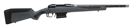 Savage Arms 57935 110 Carbon Predator 6.5 Creedmoor 18" Proof Research Carbon Fiber Barrel, Granite Stock with Black Rubber Cheek Piece  &  Grips