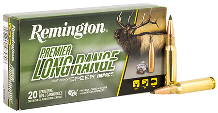 Remington Ammunition R21345 Premier Long Range 308Win 172gr Speer Impact 20 Per Box/10 Case