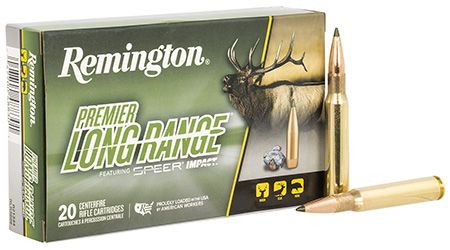 Remington Ammunition R21344 Premier Long Range 30-06Springfield 175gr Speer Impact 20 Per Box/10 Case