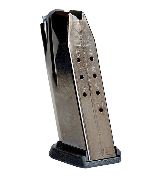 FN 6647821 FNS Compact 10rd 9mm Luger Black Electroless Nickel Steel