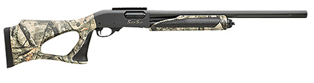 Remington Firearms (New) R82102 870 SPS SuperSlug 12 Gauge 3" Chamber 4+1 25.50" Fully Rifled Vent Rib, Black Barrel/Rec, Drilled  &  Tapped, Kryptek Obskura Transitional ShurShot Pistol Grip Furniture