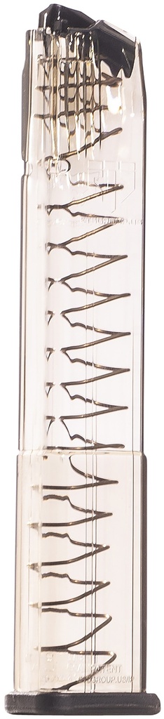 ETS Group SMKSW9MP30 Pistol Mags  30rd Extended 9mm Luger Fits S&W M & P Smoke Polymer