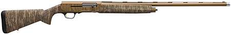 Browning 0118475005 A5 Wicked Wing Sweet Sixteen 16 Gauge 2.75" 4+1 26", Burnt Bronze Cerakote Barrel/Engraved Rec, Mossy Oak Bottomland Stock, Fiber Optic Sight, Oversized Controls, 3 Chokes Included