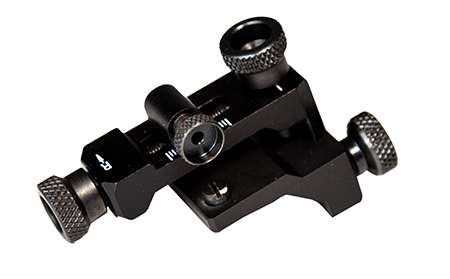 CVA AC1750 Micro-Adjust Williams Western Long Range Rear Peep  &  Front Globe Sight Reticle Kit  Black