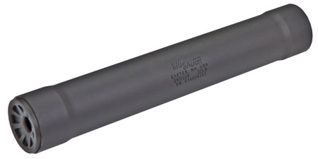 Sig Sauer SRD22X SRD22X  22 LR 1" Black Titanium Tube w/17 4 Stainless Steel Baffles 1/2" 28 tpi