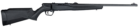 Savage Arms 70200 B Series F Full Size 22 LR 10+1 21" Matte Black Button Rifled Barrel, Matte Black Drilled  &  Tapped Carbon Steel Receiver, Matte Black Fixed Synthetic Stock, Right Hand