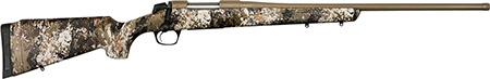 CVA CR3904C Cascade  Full Size 30-06 Springfield 3+1, 24" Flat Dark Earth Cerakote Steel Threaded Barrel, Flat Dark Earth Cerakote Steel Receiver, Veil Wideland Fixed w/SoftTouch Stock, Right Hand