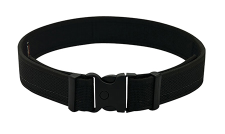 Uncle Mikes-leather(1791) BLTUM48/52MBL Gun Belt  Matte Black Leather 48/52