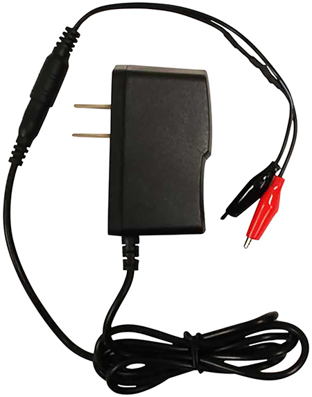 Mojo Outdoors HW2517 Battery Charger Battery Charger Black 6 Volt Battery