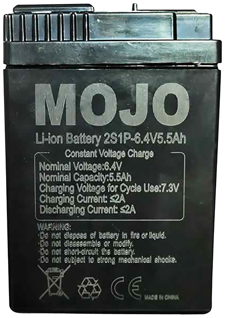Mojo Outdoors HW2519 Mallard King  Black 6.0 Volts 5.5 mAh