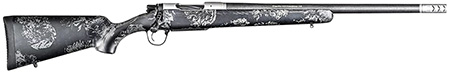 Christensen Arms 8010631800 Ridgeline FFT Full Size 7mm PRC 3+1 22" Carbon Fiber Steel Threaded Barrel, Stainless Aluminum Receiver, Black w/Gray Accents Fixed Sporter w/Flash Forged Technology Stock