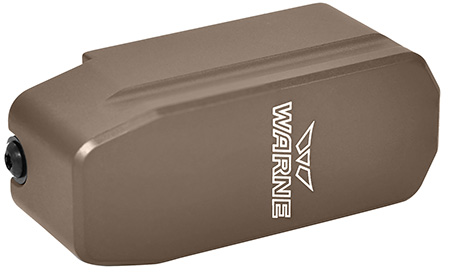 Warne 5008 Magazine Extension  Extension Fits PMAG 762 5rd Compatible w/ PMAG 762 Flat Dark Earth Aluminum