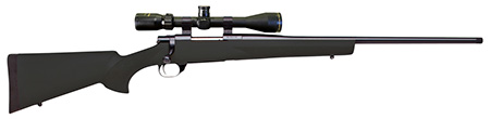 Howa HGP2270B M1500 Hogue Full Size 270 Win 5+1 22" Blued Steel Barrel, Drilled  &  Tapped Stainless Steel Receiver, Hogue OverMolded Black Synthetic Stock, Nikko Stirling GamePro 4-12x40mm