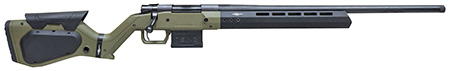 Howa HHERA308HBODG M1500 Hera 308 Win 5+1 24" Heavy Threaded Barrel, Black Rec, OD Green  &  Black Hera H7 Chassis Stock